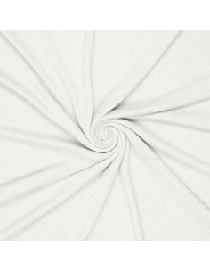 Tessuto a maglia lurex - Bianco sporco