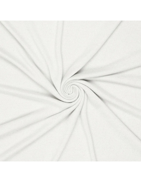 Tessuto a maglia lurex - Bianco sporco