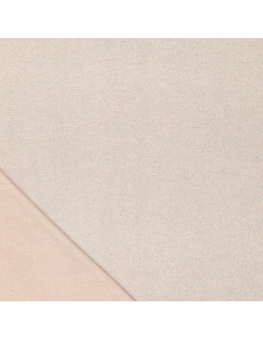 Tessuto a maglia lurex - Naturale