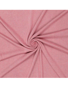 Tessuto a maglia lurex - Rosa