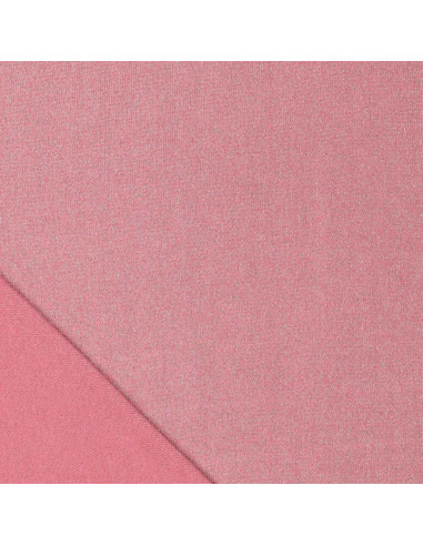 Tessuto a maglia lurex - Rosa