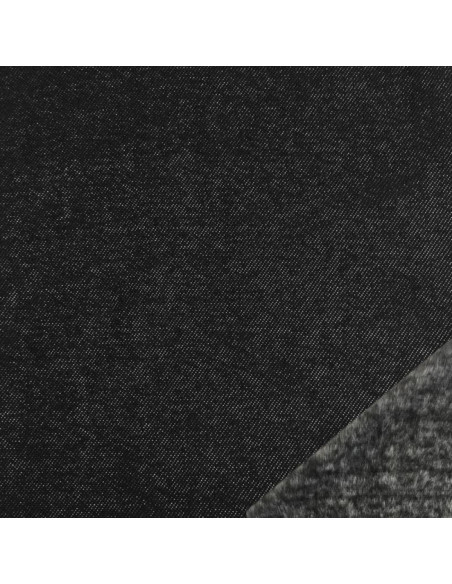 Tessuto jegging in pile - Nero