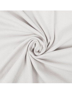Tessuto jersey 100% cotone - Bianco