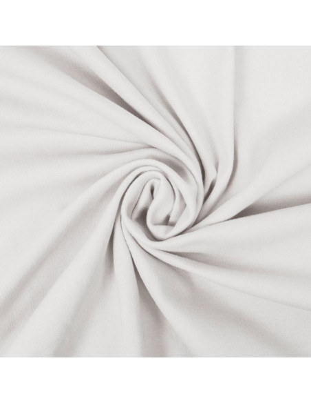 Tessuto jersey 100% cotone - Bianco