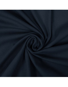 Tessuto jersey 100% cotone - Blu scuro