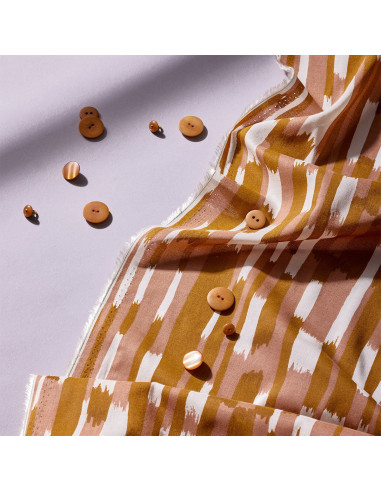 Tessuto modal Imany Pecan Pie - Atelier Brunette