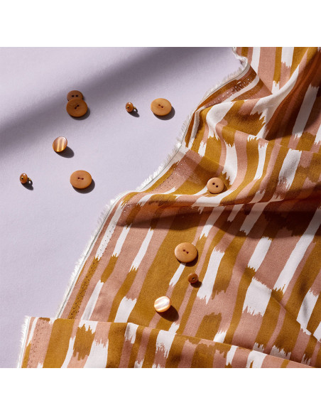 Tessuto modal Imany Pecan Pie - Atelier Brunette