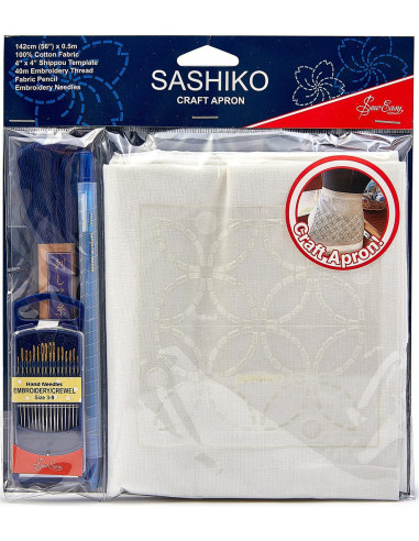 Kit sashiko grembiule