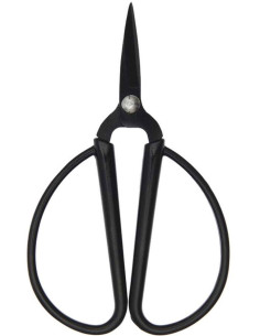Forbici da ricamo grandi anelli neri Rico Design 9 cm