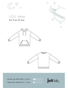 Modello di maglione Lou mini - Joli Lab 2