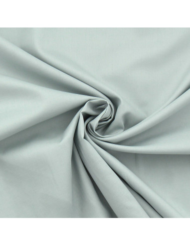 Tessuto voile di cotone - Grigio argento