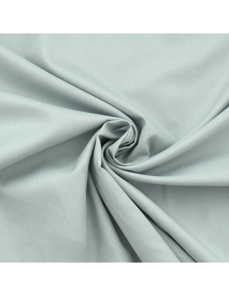 Tessuto voile di cotone - Grigio argento