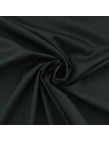 Tessuto voile di cotone - Grigio antracite