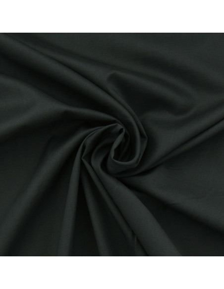 Tessuto voile di cotone - Grigio antracite