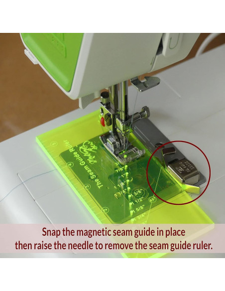 Guida per cucire con guida magnetica per cucito Madam Sew