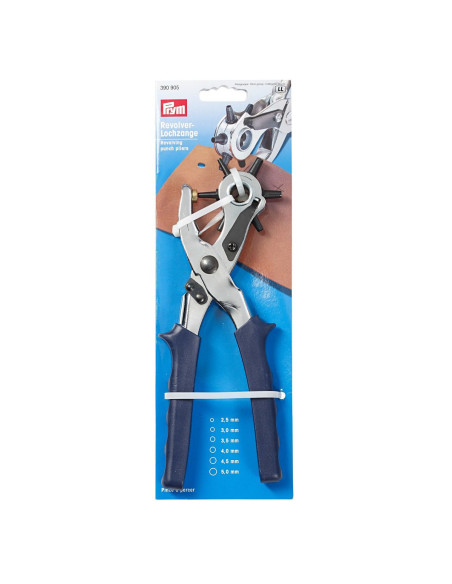 Pinza perforatrice per cuoio e cintura