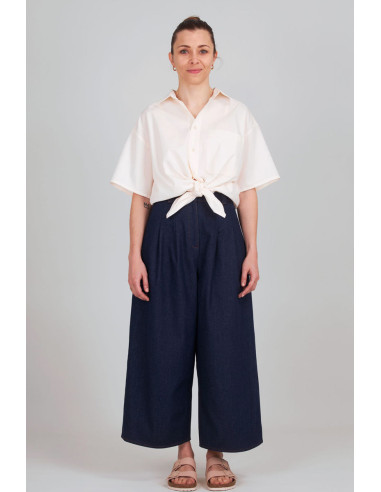Cartamodello di camicia unisex Aimé - I am patterns