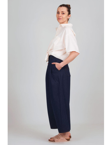 Cartamodello di camicia unisex Aimé - I am patterns