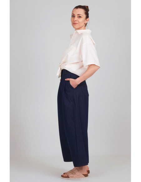Cartamodello di camicia unisex Aimé - I am patterns