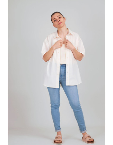 Cartamodello di camicia unisex Aimé - I am patterns
