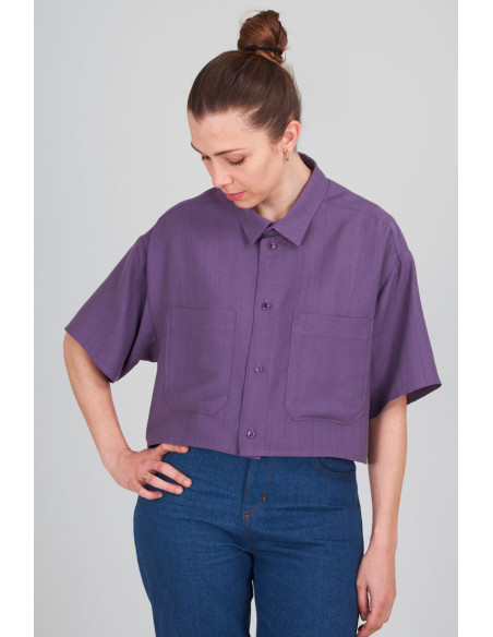 Cartamodello di camicia unisex Aimé - I am patterns