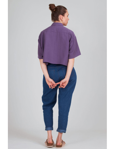 Cartamodello di camicia unisex Aimé - I am patterns
