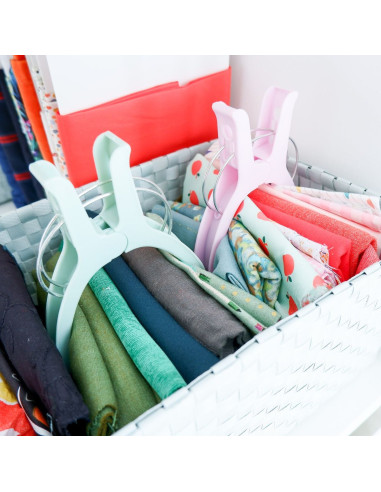 Set di 6 pinze da quilting extra-large Jumbo Madam Sew