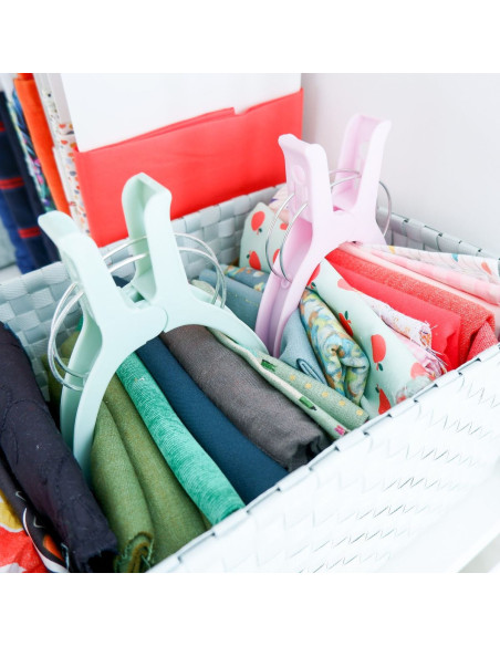 Set di 6 pinze da quilting extra-large Jumbo Madam Sew