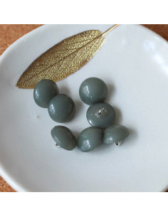 Pulsante a semisfera con coda - Verbena