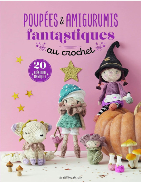 Libro di bambole e amigurumi fantastici all'uncinetto
