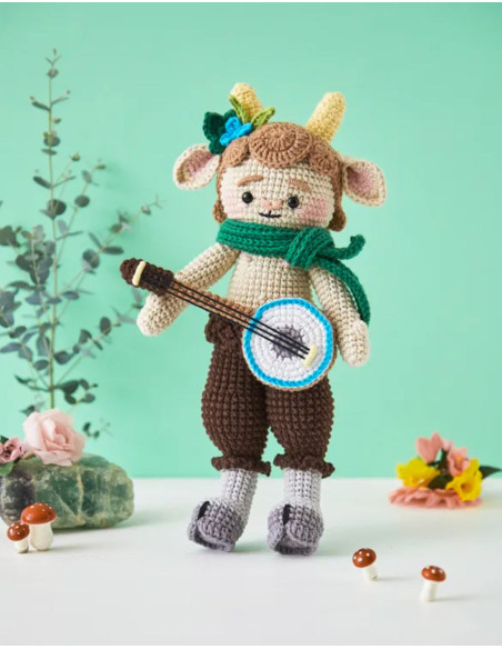 Libro di bambole e amigurumi fantastici all'uncinetto