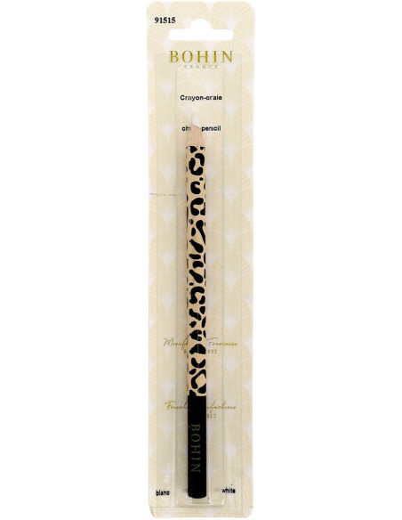 Gesso a matita Leopardo Bohin - Bianco
