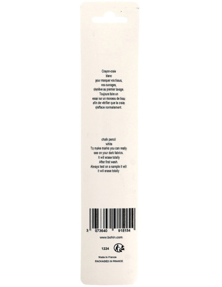 Gesso a matita Leopardo Bohin - Bianco