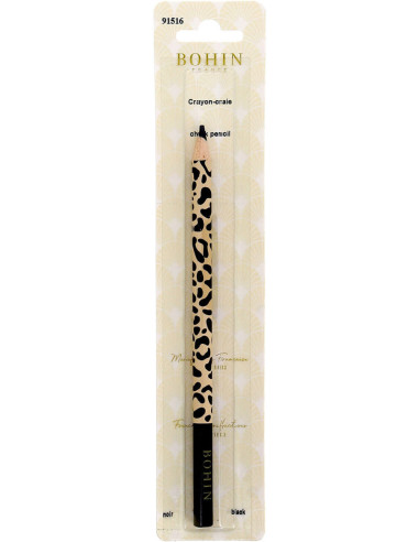 Gesso a matita Leopardo Bohin - Nero