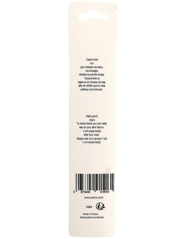 Gesso a matita Leopardo Bohin - Nero