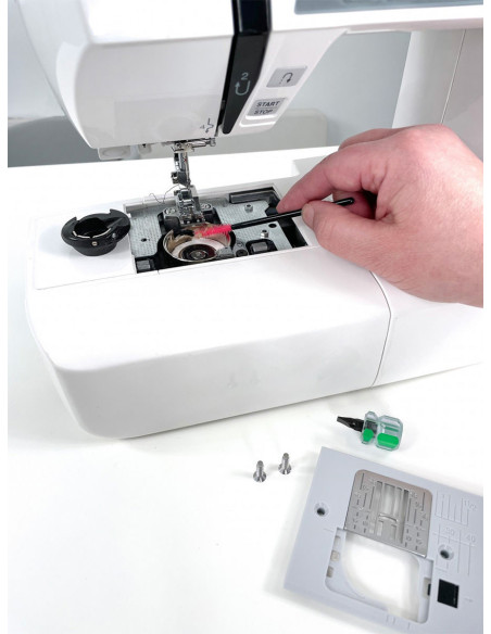 Set di 4 strumenti per la pulizia delle macchine da cucire in silicone riutilizzabile The Gypsy Quilter