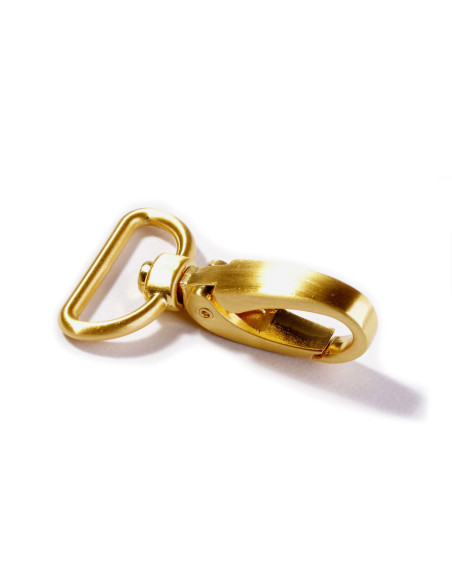 Moschettone in metallo 25 mm - Oro