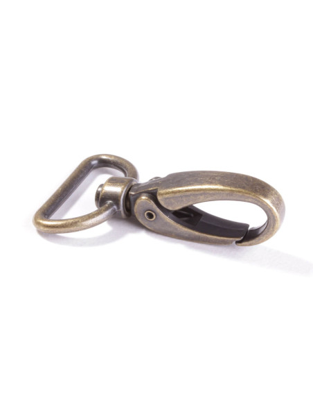 Moschettone in metallo 25 mm - Bronzo