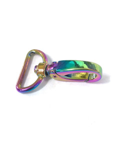 Moschettone in metallo 25 mm - Arcobaleno
