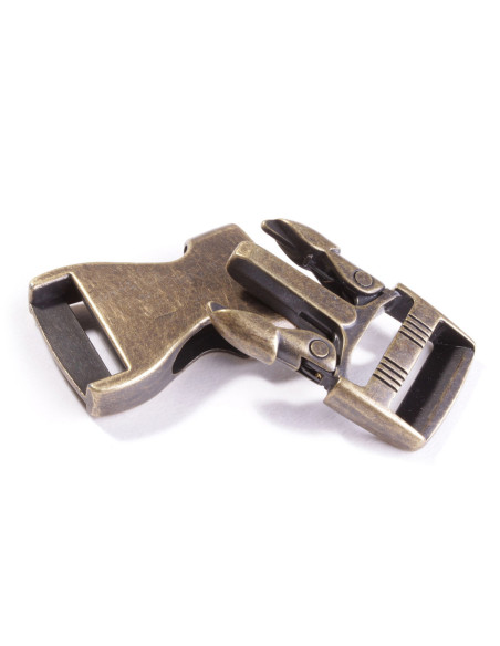 Fibbie in metallo per cintura 25 mm - Bronzo