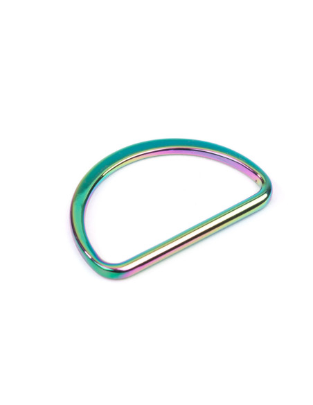 Anello a D 40 mm - Arcobaleno