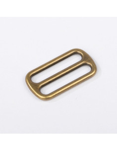 Fibbia scorrevole in metallo - Bronzo 25 mm