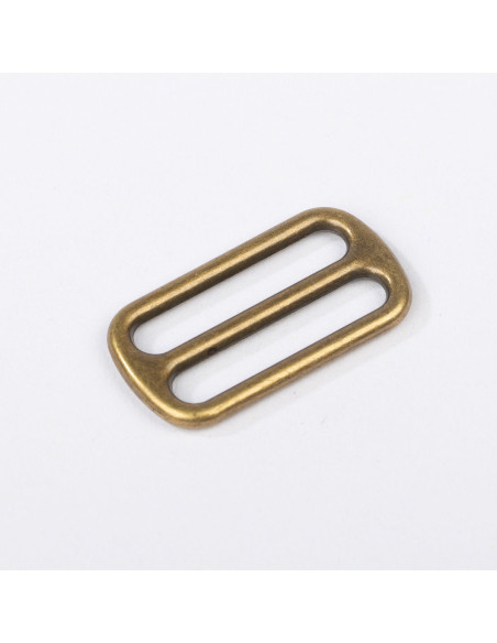 Fibbia scorrevole in metallo - Bronzo 25 mm