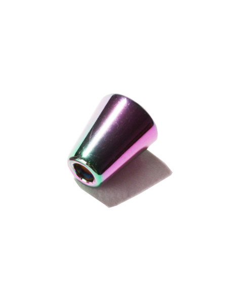 Terminale campanella in metallo per cordoni - Rainbow