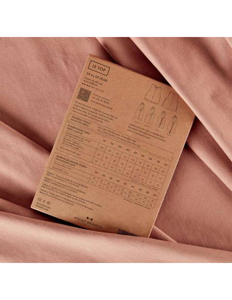 Patron LE top - Atelier Brunette