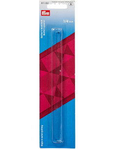 Righello per orlo quilting trasparente