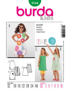 Modello di abito - Burda 9544