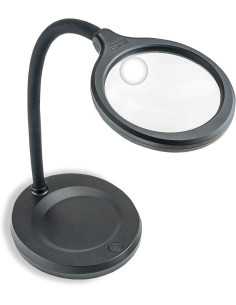 Lampada con lente d'ingrandimento da tavolo ultra luminosa Carson Optical