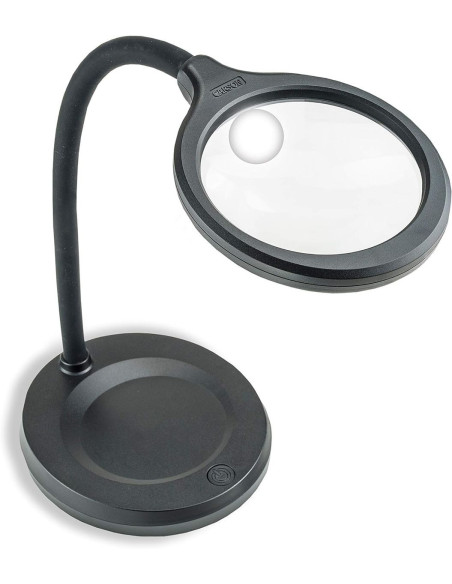 Lampada con lente d'ingrandimento da tavolo ultra luminosa Carson Optical