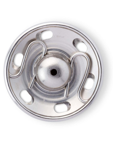 Bottoni a pressione da cucire 30 mm - Argento